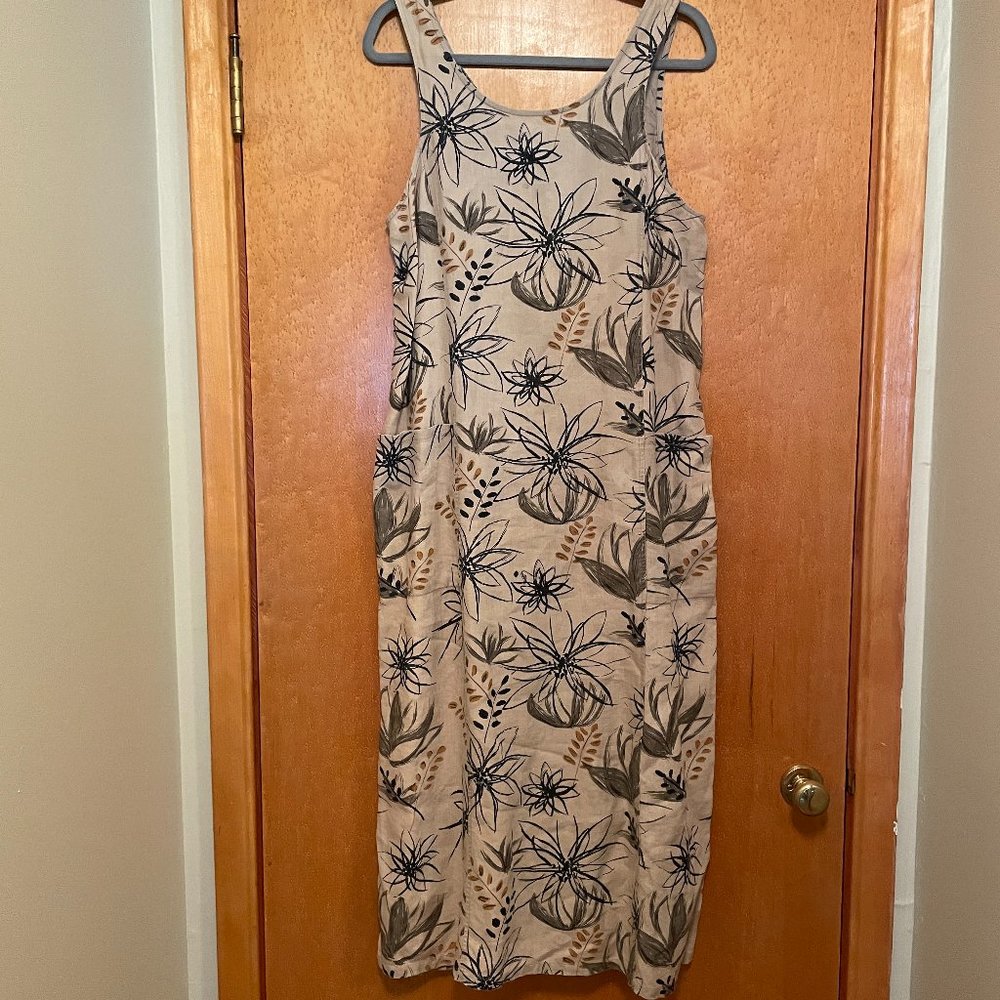 Outfit JPR Linen tank dress 100% linen, size S